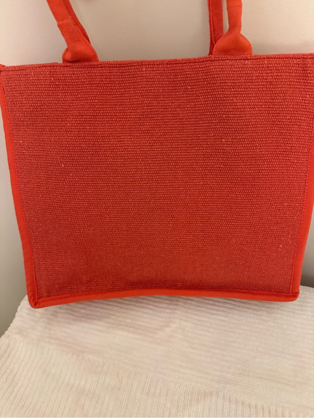 Colorful Beaded Tote Bag - orange - Picture 5 of 8